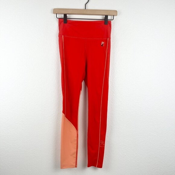 PE NATION Cutshot Legging in Red and Orange, Size Small - Picture 2 of 8
